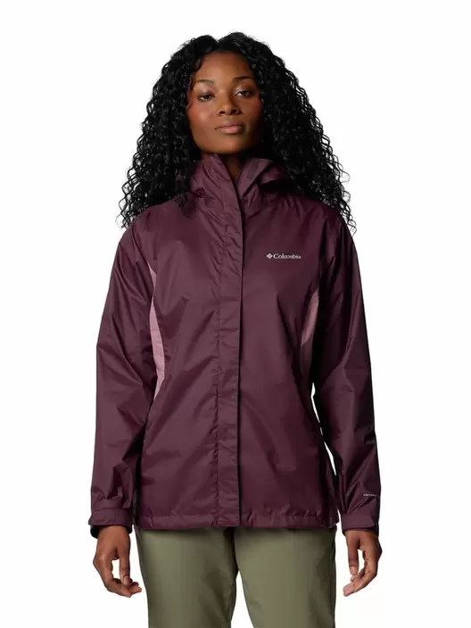 Cortaviento Mujer Arcadia II Morado Columbia