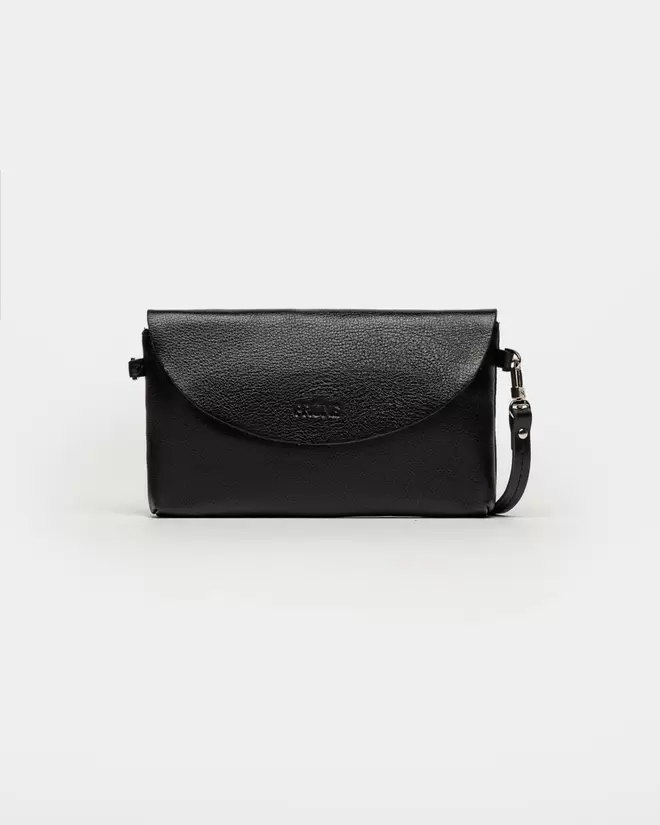 Mini bag Viena en cuero liso satinado