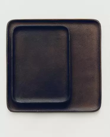 BANDEJA METAL NEGRA