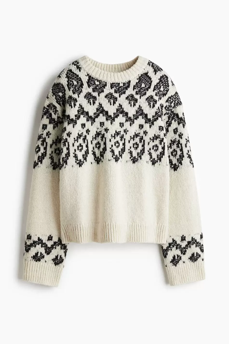 Sweater en punto jacquard