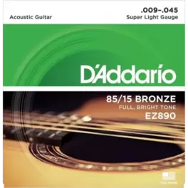 Cuerdas para Guitarra acústica super Light (Tienda San Diego)