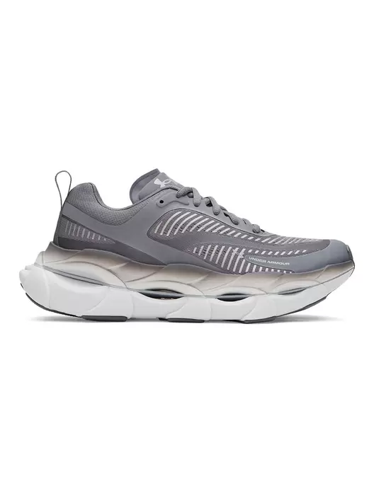 UA Halo Racer gris para mujer
