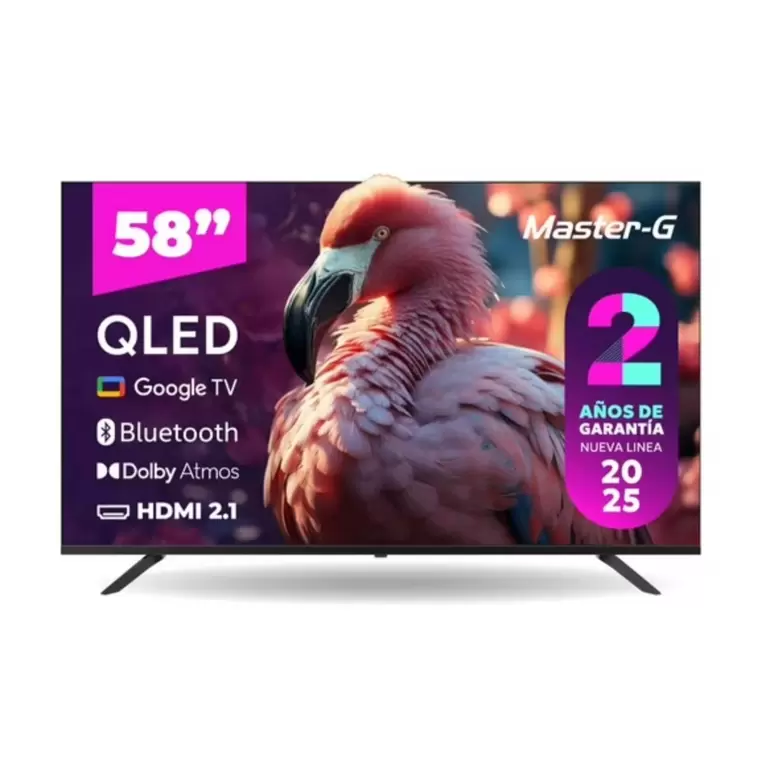 Smart TV QLED 58" Google TV 4K Bluetooth Frameless