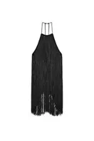 TOP HALTER TERCIOPELO FLECOS