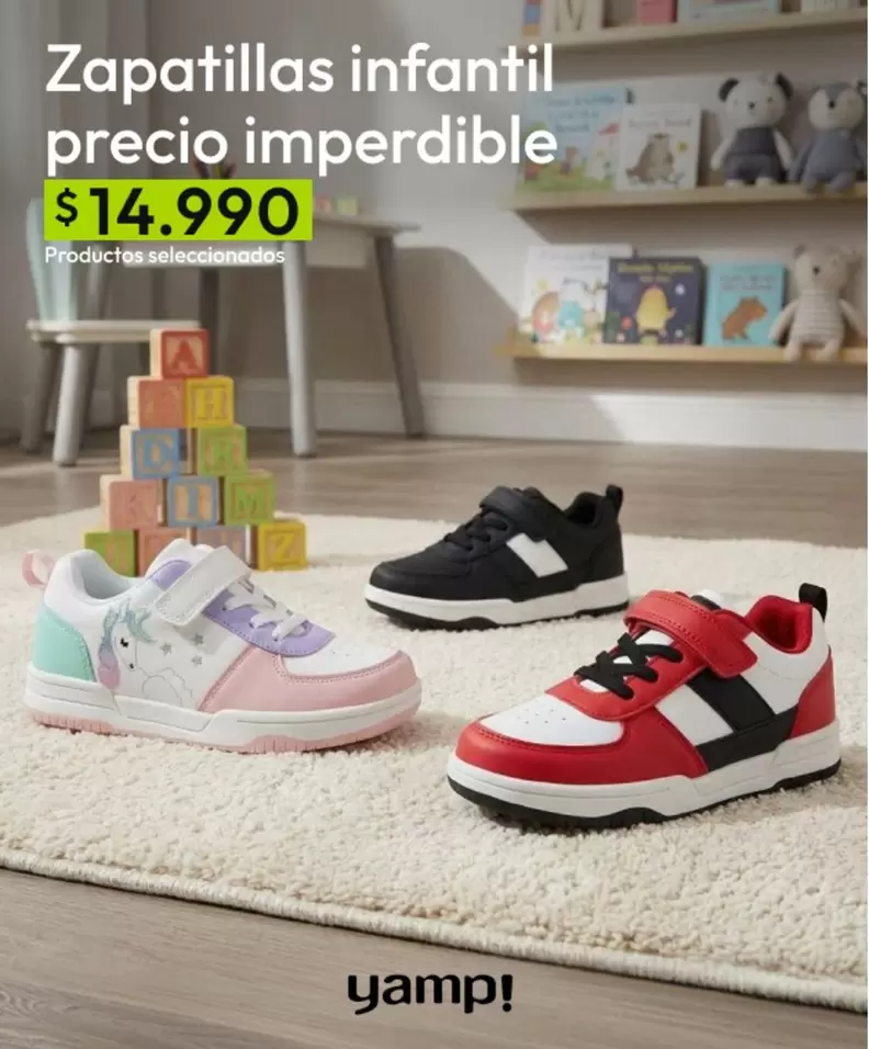 Zapatillas Infantil Precio Imperdible