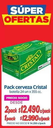 Cristal - Pack Cerveza