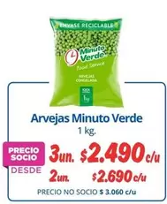 Minuto Verde - Arvejas