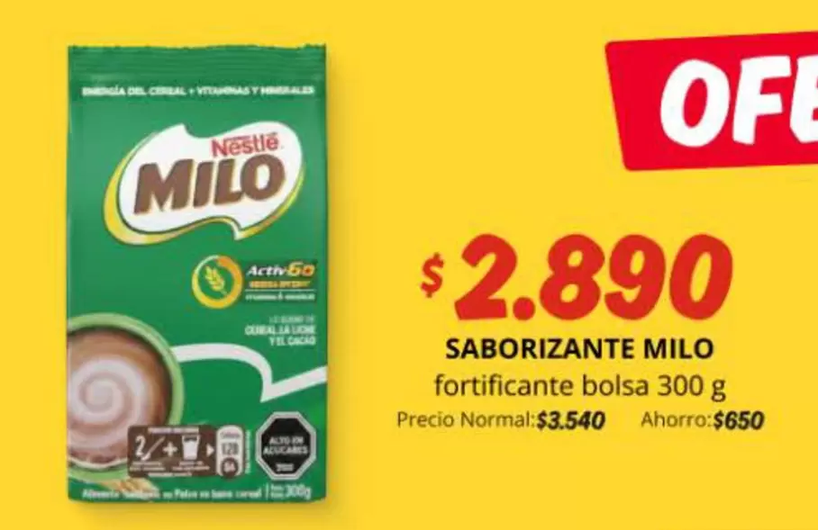 Nestlé - Saborizante Milo