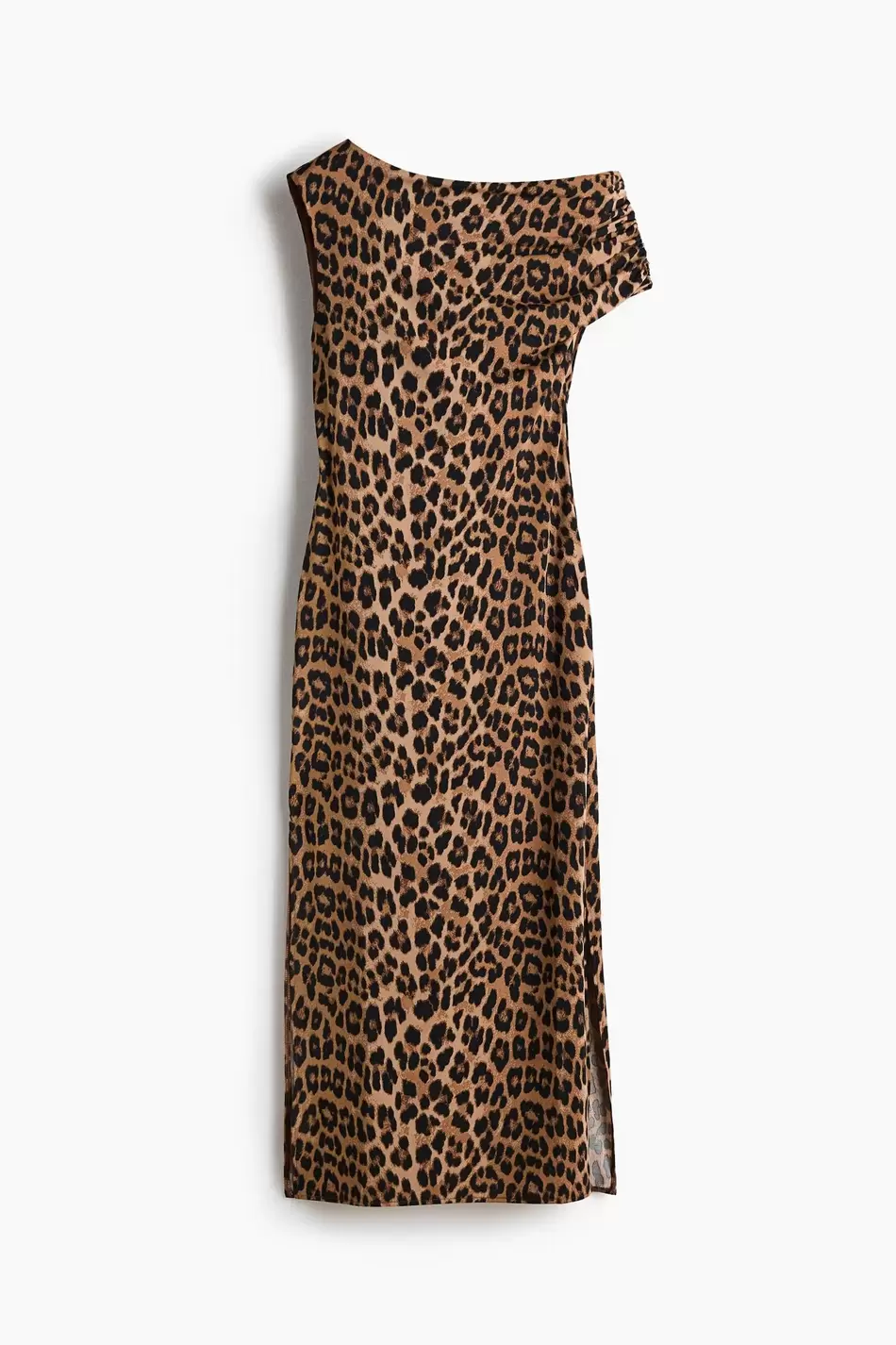 Vestido de un hombro en punto