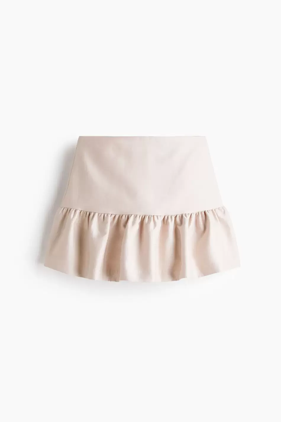Minifalda pantalón con vuelo