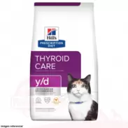 Hills Prescription Diet y/d, Cuidado De La Tiroides, Alimento Para Gato, 1.8 kg