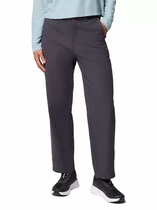 Pantalón Mujer ROC Straight Gris Columbia