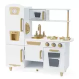 Cocina De Juego Infantil De Madera Blanca