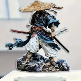 -20%Últimos 2 días1 pieza Figura de estilo bohemio de un samurái de anime, adecuada para exhibir en el gabinete de oficina, coleccionar, decorar la sala de estar, el dormitorio y el escritorio del hogar