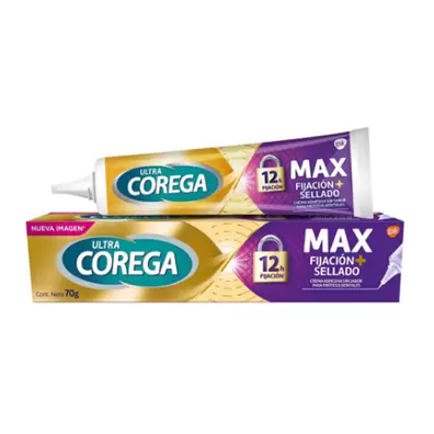 Corega ultra máximo sellado crema 40gr DESCUENTO caja arrugada