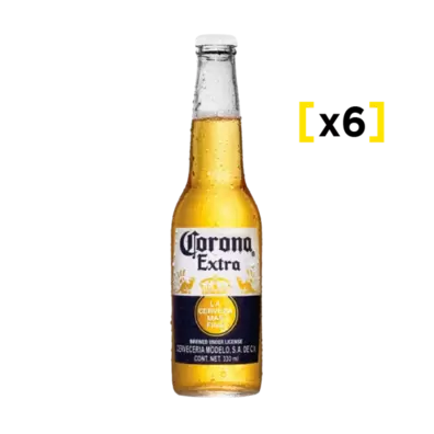 Cerveza Corona botella 330 CC x6$5.990$7.190