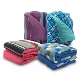 Plumon Microfibra Estampado 1 1/2 Plazas Andes