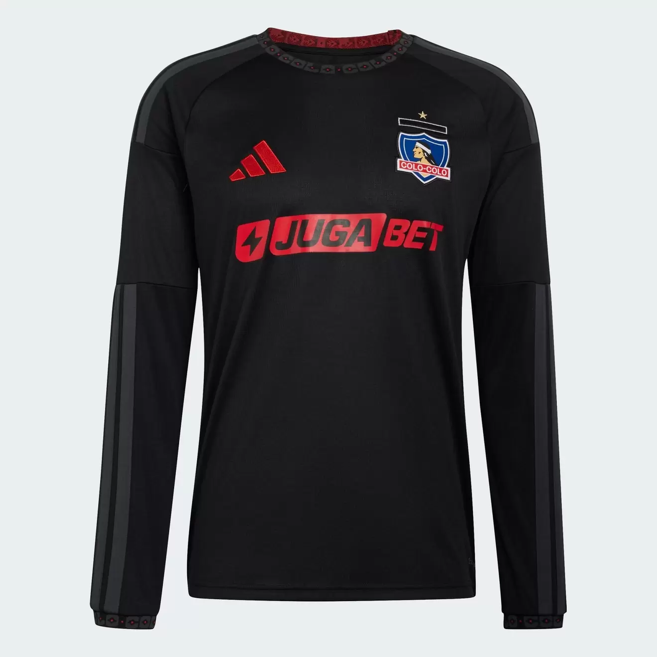 camiseta adidas colo colo visita 2026 manga larga adulto