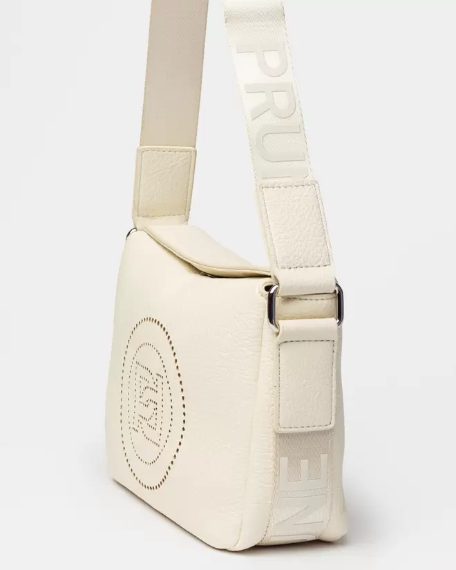 / OUTLET /                                                                         Bandolera Key en efecto cuero graneado