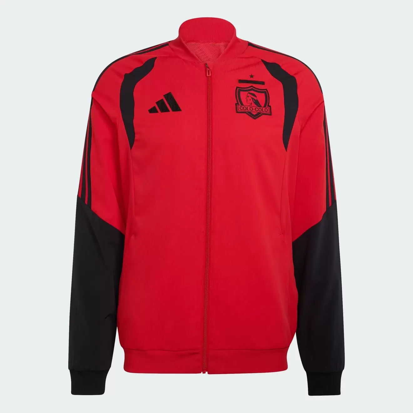 chaqueta de presentación colo-colo tiro 26 competition