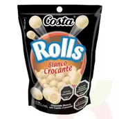 Rolls Chocolate Blanco Costa 140Gr
