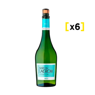 Espumante Baron Lacroix Brut 750 CC x6$26.350