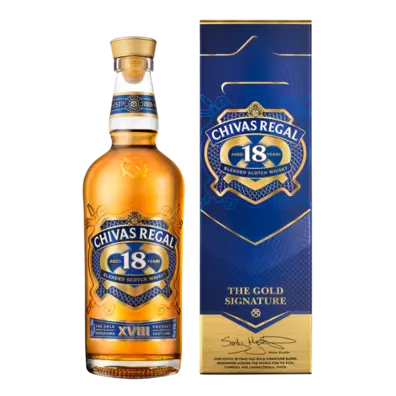 Whisky Chivas Regal 18 Años Botella 750cc$64.990$82.490$86.653 x lt.