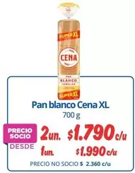 Cena - Pan Blanco