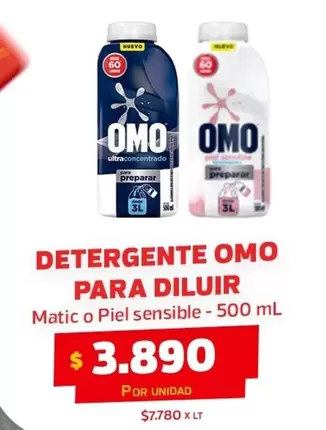 Omo - Detergente Para Diluir