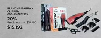 Plancha Barba + Clipper