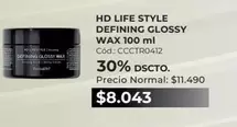 Hd Life Style Defining Glossy Wax 100 Ml