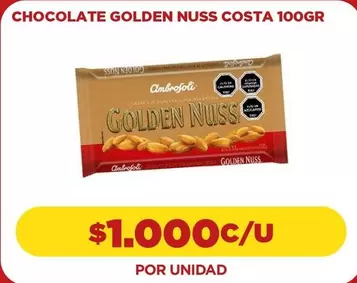 Costa - Chocolate Golden Nuss