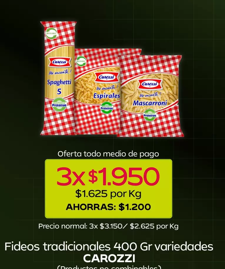 Carozzi - Fideos Tradicionales