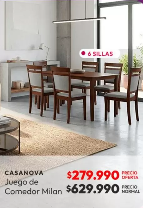 Milan - Juego De Comedor