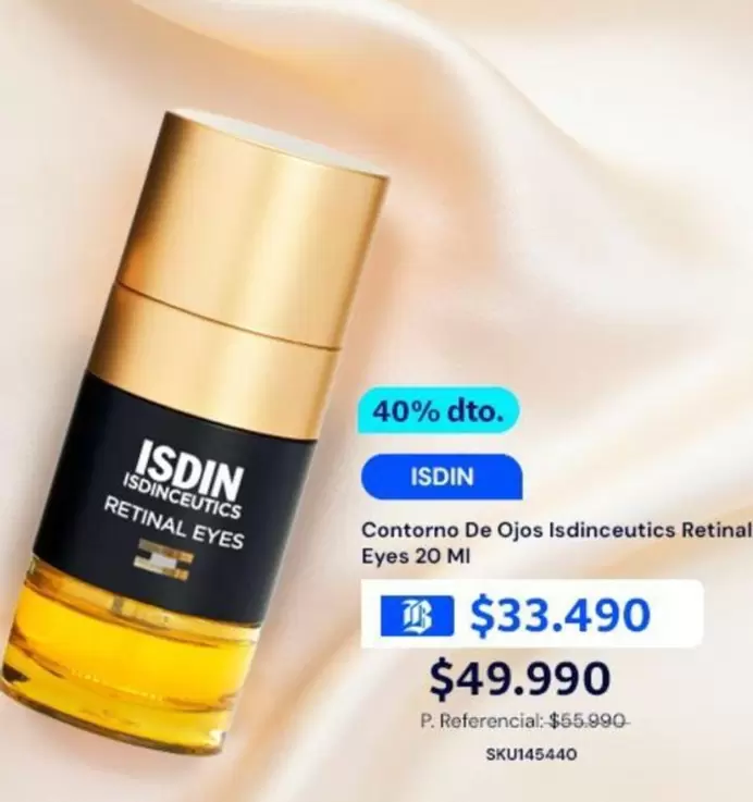 Isdin - Contorno De Ojos Isidenceutics Eyes 20 Ml