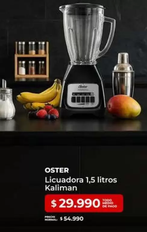 Oster - Licuadora 1.5 Litros Kaliman