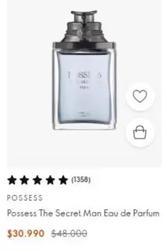 Secret - Posses The Man Eau De Parfum
