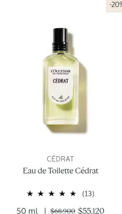 Electrolux - Eau De Toilette Cedrat