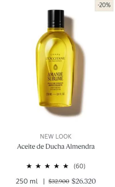 Aceite De Ducha Almendra