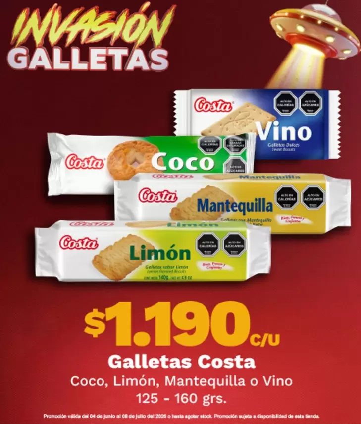 Costa - Galletas