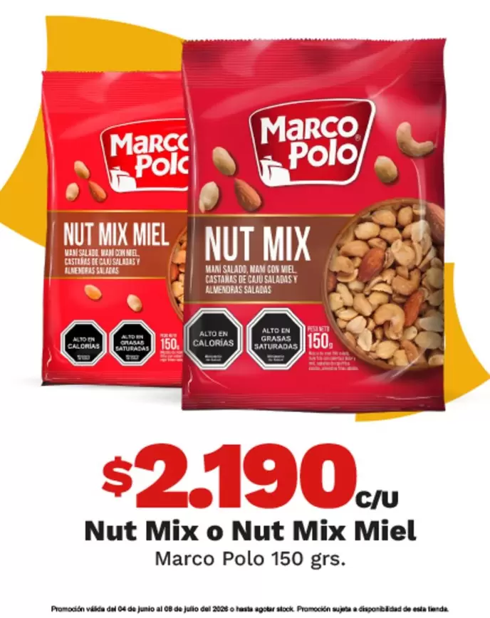 Mam - Nut Mix O Nut Mix Miel