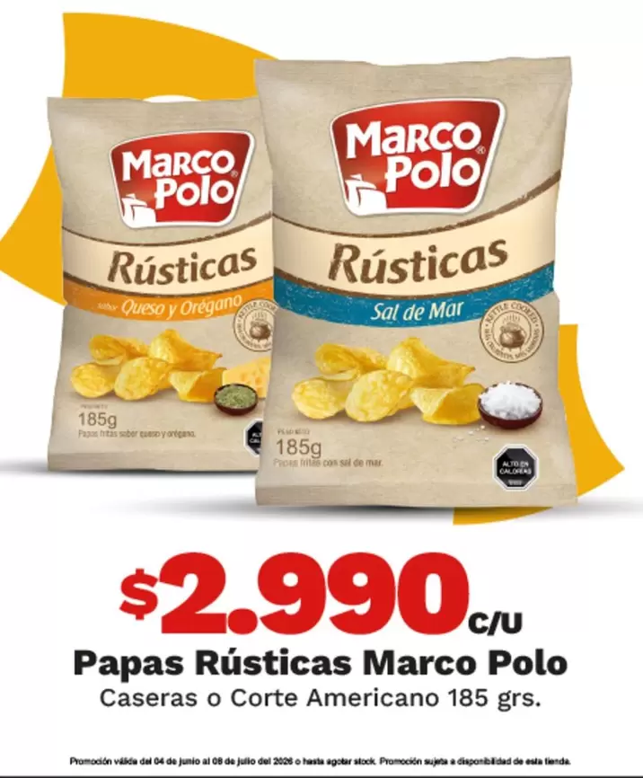Marco Polo - Papas Rústicas