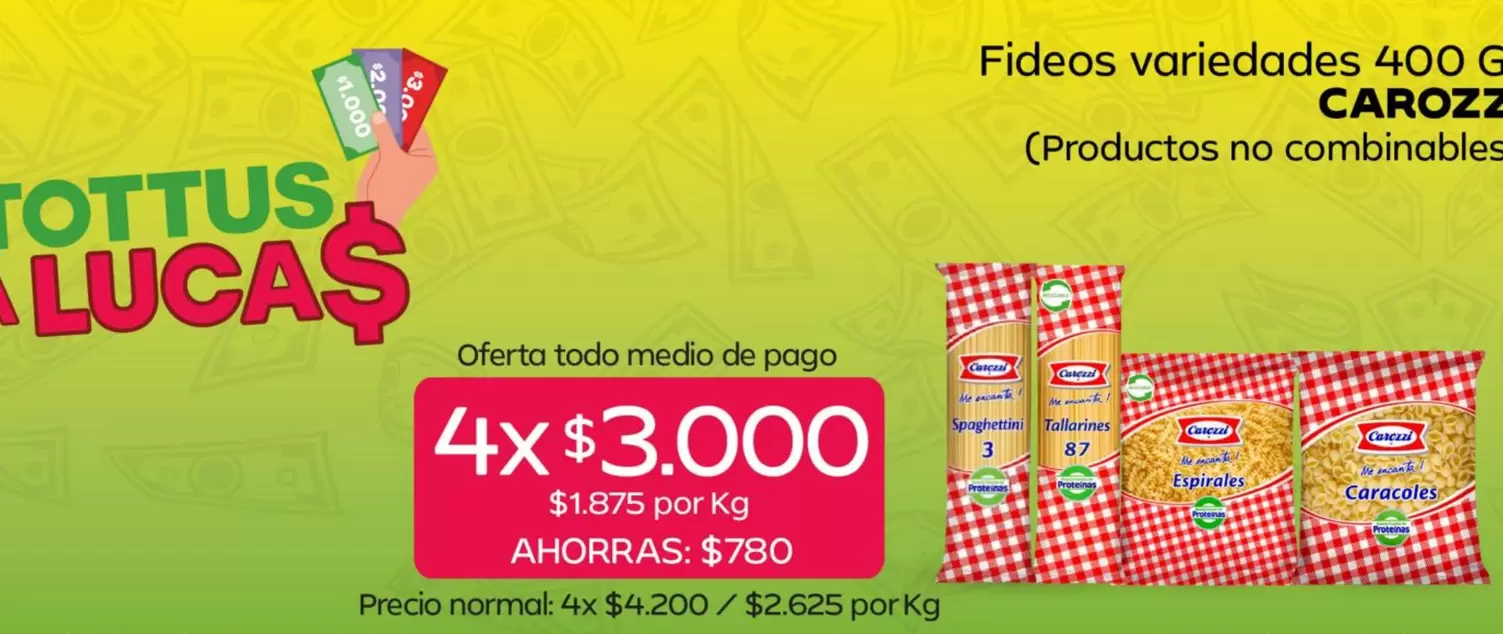 Carozzi - Fideos