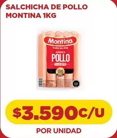 Montina - Salchicha De Pollo