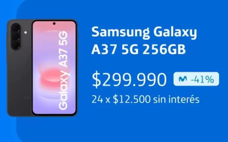 Samsung - Galaxy A37 5G 256GB
