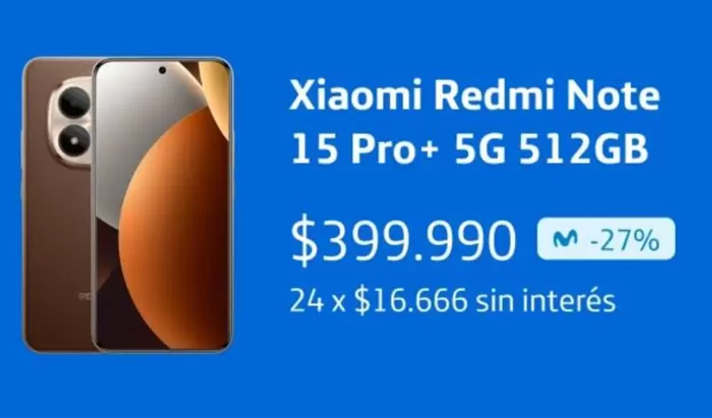 Xiaomi - Redmi Note 15 Pro+ 5g 512gb