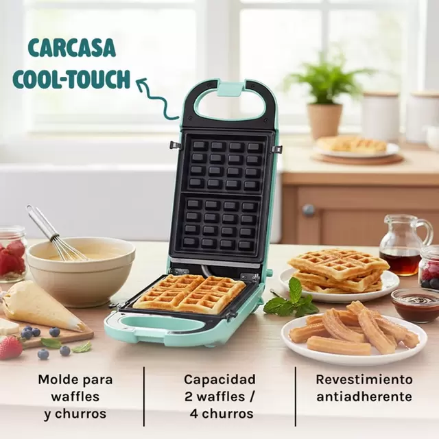 Máquina para Waffles y Churros