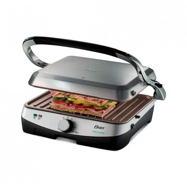 Parrilla y Panini Eléctrica Bioceramic