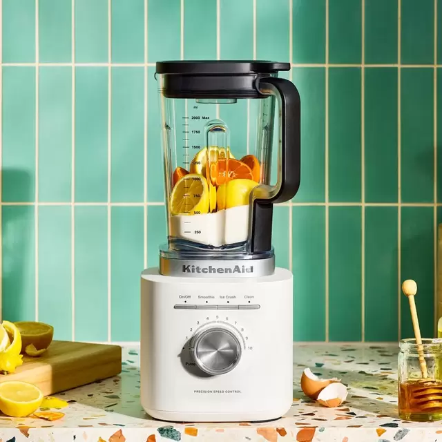 Licuadora Pure Power 10 velocidades Blanca KitchenAid