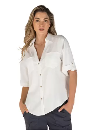 Camisa Punta - Mezcla de Lino